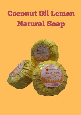 Coconut Oil Lemon Natural Soap