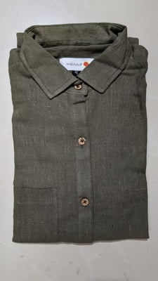 Eco handloom shirt- Grey